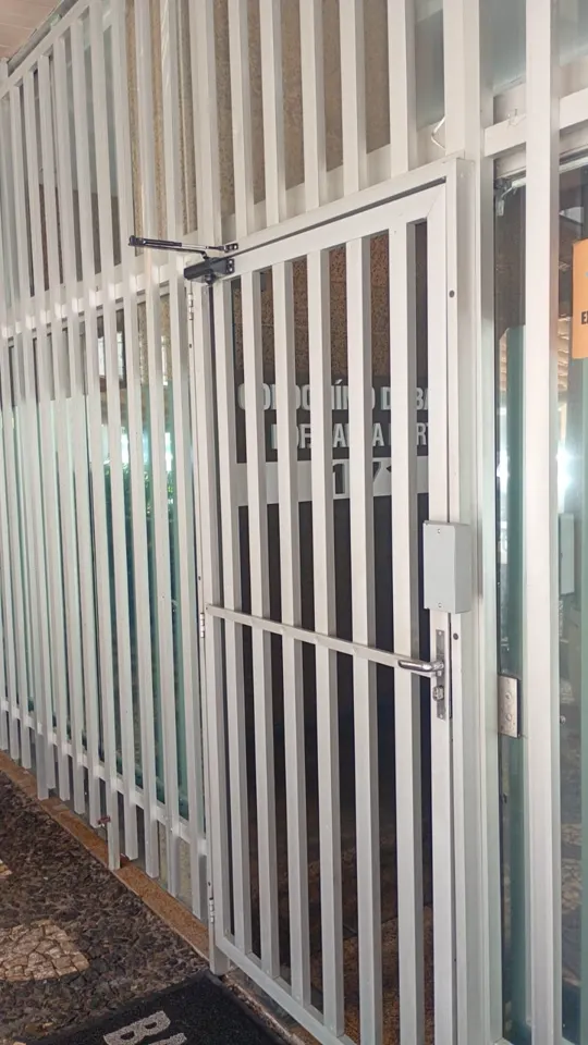 Fechadura elétrica instalada pela WL Tecnologia e Segurança